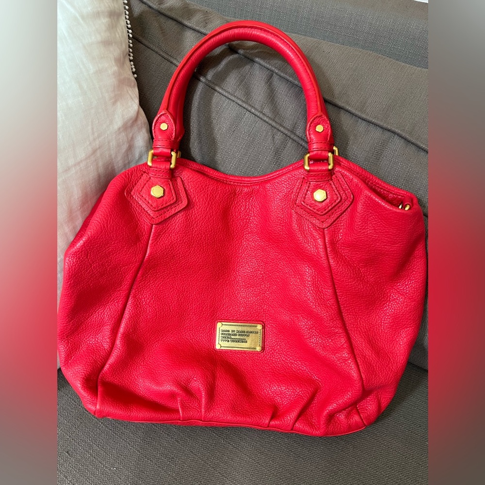 Marc By Marc Jacobs Red Leather Tote bag